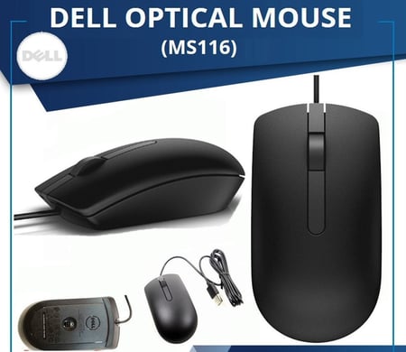 ماوس ضوئي من Dell MS116