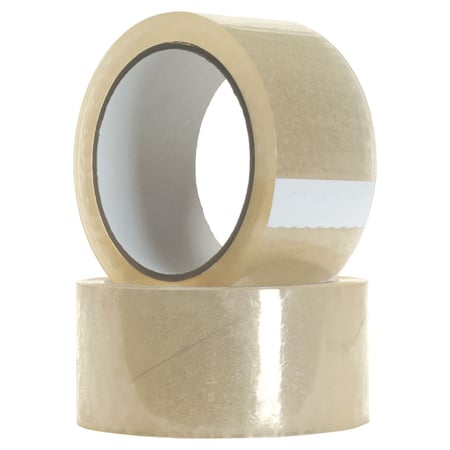 حزمة من 3 قطع شريط لاصق شفاف 4.50 cm