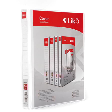 ملف بندر  1 انش - A4  ( حلقتين / ثلاث / اربع حلقات )