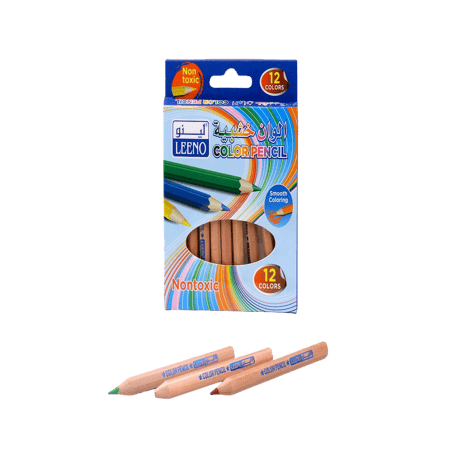 الوان خشبية صغيرة 12 لون