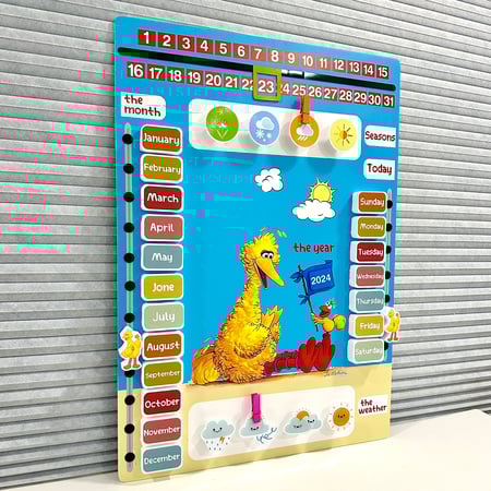 رزنامة الفصل ( ثيم بيغ بيرد / بشبش ) عالم سمسم