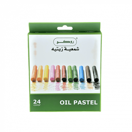 الوان شمعية زيتية روكو 24 لون