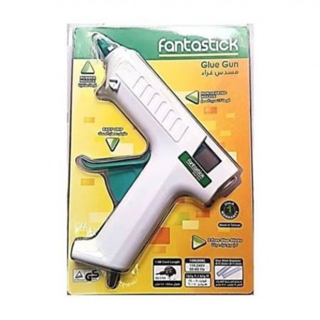 فانتاستيك مسدس غراء (صمغ) بحجم كبير + 2 إصبع غراء مجاناً