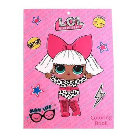 حزمة من 3 دفاتر تلوين LOL