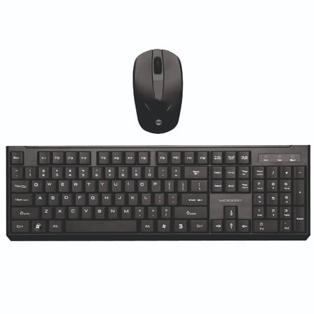 لوحة مفاتيح لاسلكية للكمبيوتر وماوس كومبو ميكروديجيت -MD305KW