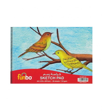 كراسة رسم اطفال فن بو 20 ورقة