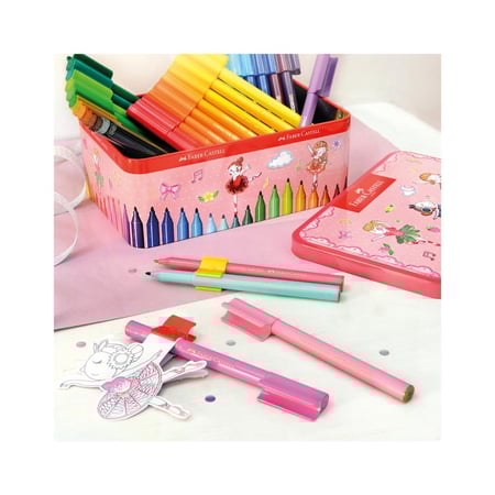 صندوق ألوان موسيقي - 25 لون - فابر كاستل