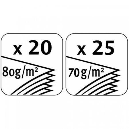 خرامة إسينشال من مابيد 402411 - أسود (20/25 ورقة)