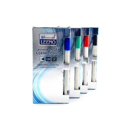 اقلام حبر لينو 12 قطعة