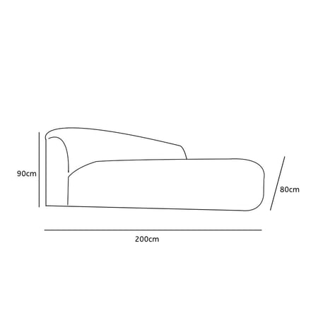 شيزلونج استرخاء فخم-لون بني