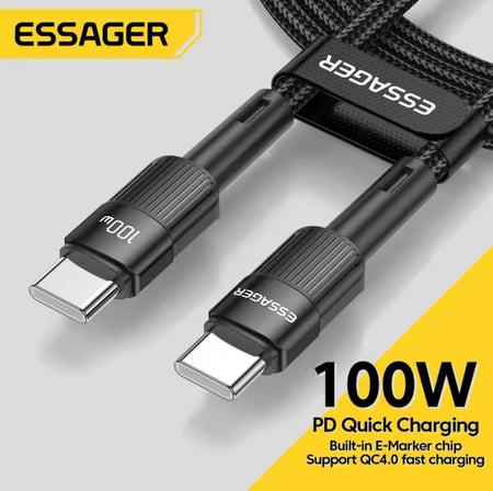 سلك شحن سريع 100W من Essager