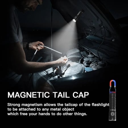 كشاف يدوي Wurkkos TS21 ب ثلاث عدسات