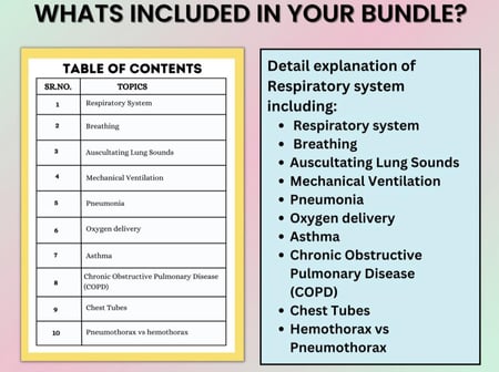 ملخص الجهاز التنفسي- Respiratory system