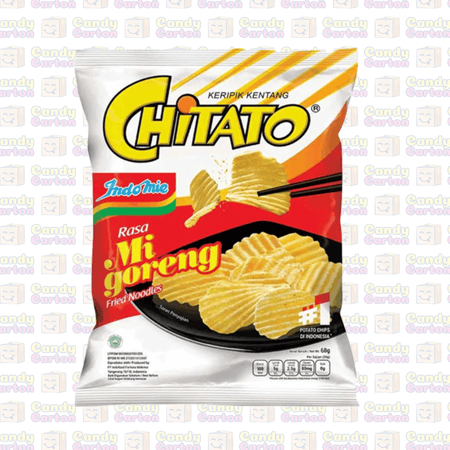 شيبس اندومي شيتاتو نكهة الأندومي مستورد 68 جرام Chitato Mi Goreng Indomie