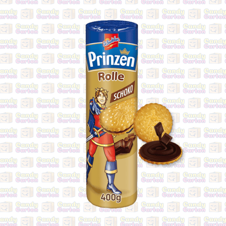 بسكويت برينزن الامير رولي المقرمش وحشوة من كريمة الشوكولاتة الغنية من دي بوكيلير 400 جرام مستورد المانيا DeBeukelaer Prinzen Rolle Schoko 400g