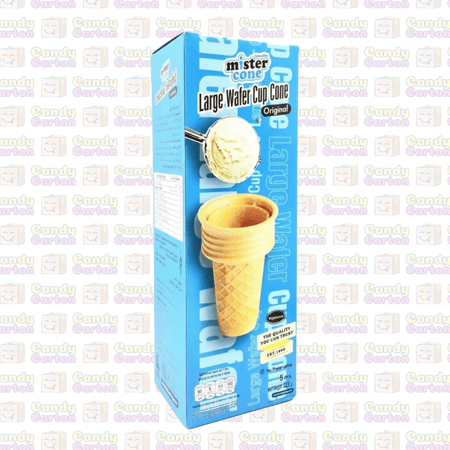 كوب بسكويت الايس كريم الكبير مستر كون الأصلي 22.5 مستورد تايلاند Mister Cone Large Wafer Cup Cone Original 22.5G