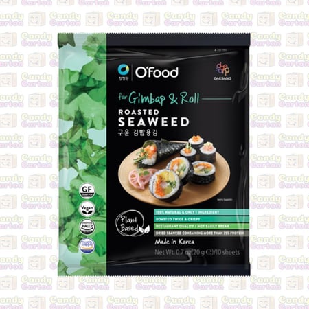 OFOOD Korean sushi paper 10 sheets 20 gr Imported from Korea