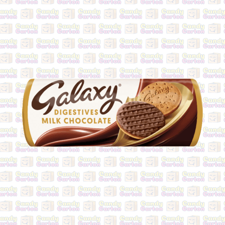 جلاكسي دايجستف بالشوكولاتة بالحليب 300 جرام مستورد المملكة المتحدة Galaxy Digestives Milk Chocolate 300g