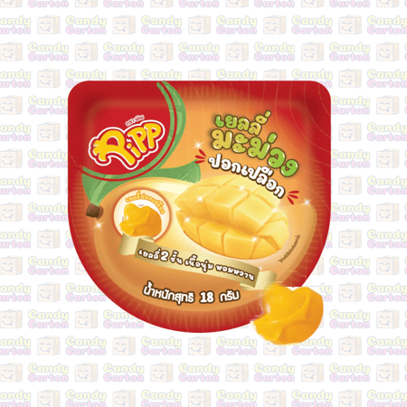 Peelable jelly mango flavor 18 grams - PIPP Gummy Peelable Mango