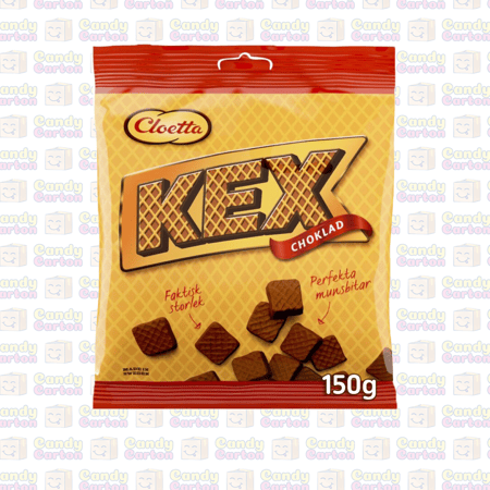 كيكس لوح ويفر شوكولاتة سويدي كلاسيكي من كلويتا 150 جرام مستورد السويد Cloetta Kex choklad 150g