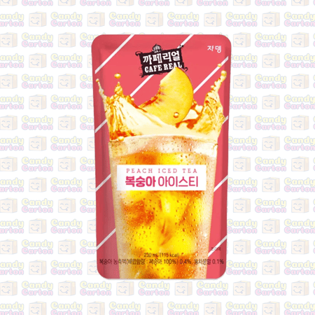 Refreshing Peach Iced Tea 230ml Cafereal