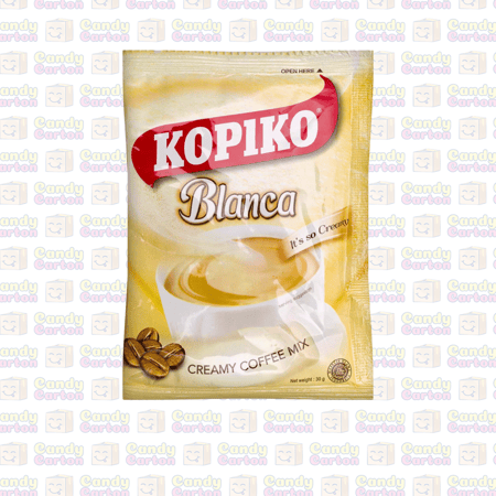 كوبيكو بلانكا مزيج القهوة الكريمية 30 جرام مستورد اندونسيا kopiko Blanca Creamy Coffee Mix 30g,