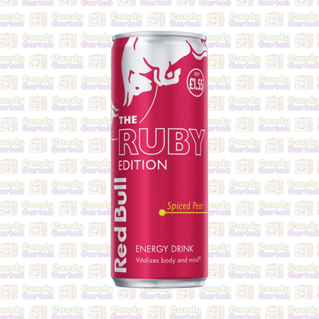 ريد بول مشروب طاقه روبي إديشن نكهة متبل الكمثرى 250 مل مستورد اليابان Red Bull