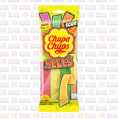 Chupa Chups Belts Sour Mixed 90g
