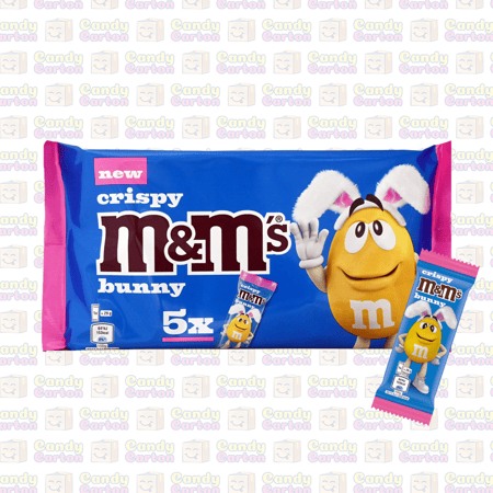 شوكولاتة ام اند امز كريسبي باني 5 قطع القطعة 29 جرام مستود بريطانيا M&Ms Crispy Bunny 5pec 29g