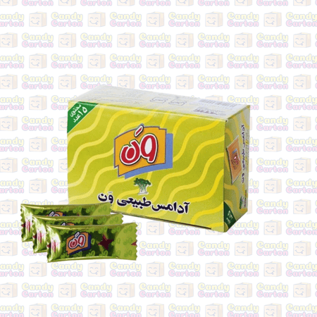 بوكس صغير علكة ادامس ون طبيعي 15 حبة