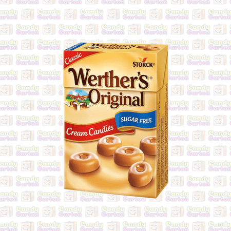 حلوى ويرذر أوريجينال الخالية من السكر مستورد المانيا 42 جرام Werther_s Original Sugar Free Candy