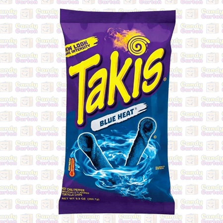 تاكيس رقائق التورتيلا بالحرارة الازرق لمحبي النكهات الحارة حجم عائلي 200جرام Takis blue heat