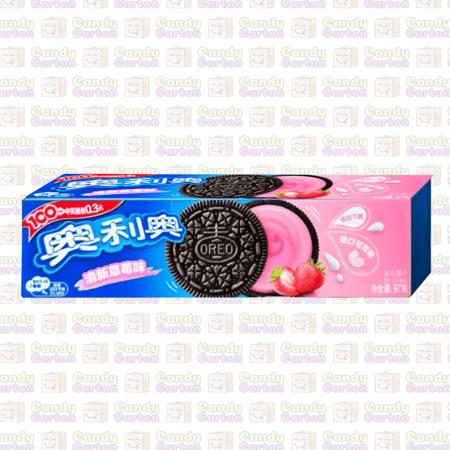 أوريو ساندويتش خالي من السكر بنكهة الفراولة  97 جم OREO