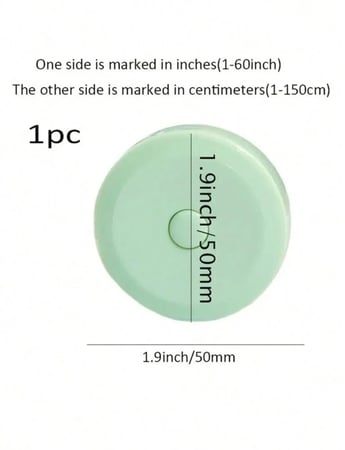 متر رولر 150 سم - ابيض
