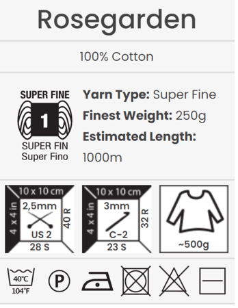 يارن ارت روزقاردن 313 Rosegarden