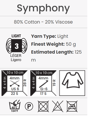 يارن ارت سيمفوني 2107 Symphony