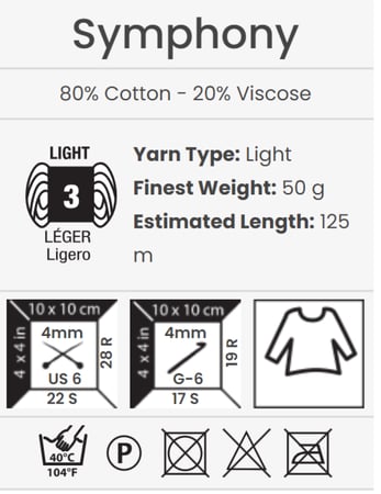 يارن ارت سيمفوني 2123 Symphony