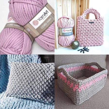 يارن ارت كورد يارن YarnArt Cord Yarn 753