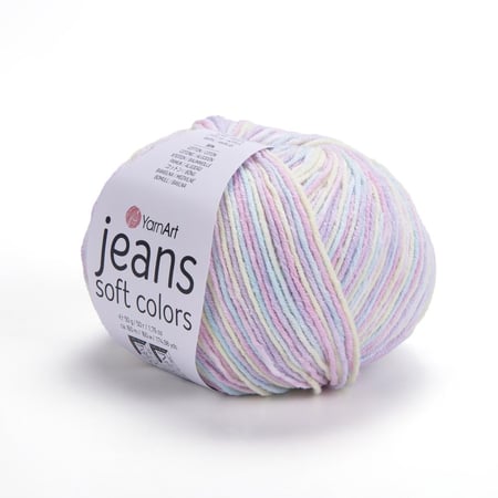 يارن ارت جينز سوفت ملون Jeans Soft 6212