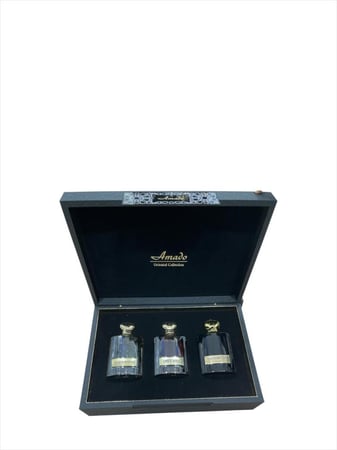 طقم عطر أمادو مكون من اريبيان هيرتيج و عنبر رويال وامبريال عود
