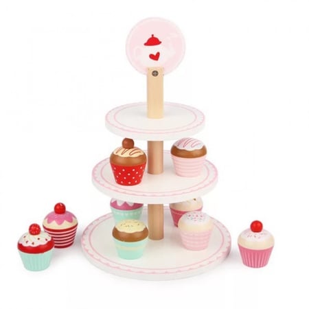 كوب كيك الخشبية