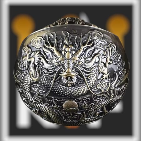 منفضة سجائر معدنية