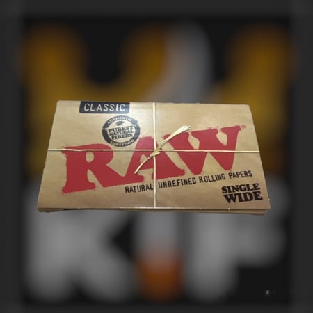 Raw paper