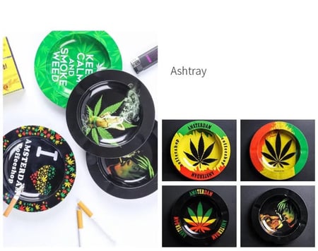 طفاية سجائر باشكال متعددة