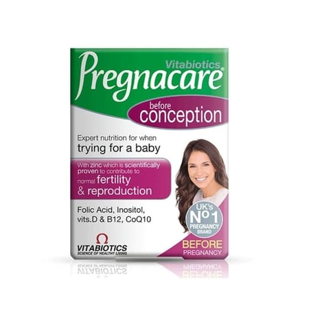 بريجناكير كونسبشن 30 قرص pregnacare conception