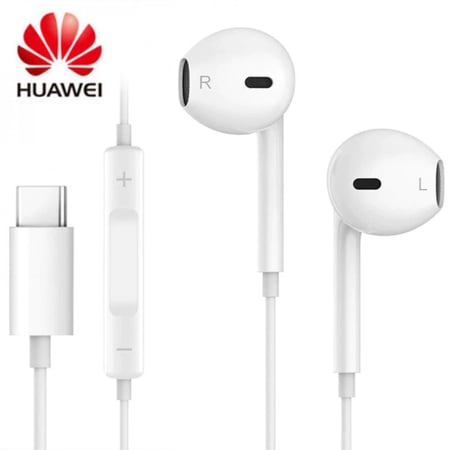 سماعة سلك هواوى الاصلي تايب سي -HUAUEI -USB -C