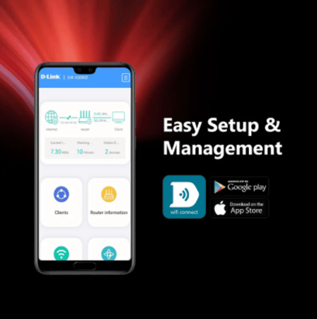 راوتر D-Link DIR-X3000Z AX3000 Wi-Fi 6 للإنترنت فائق السرعة