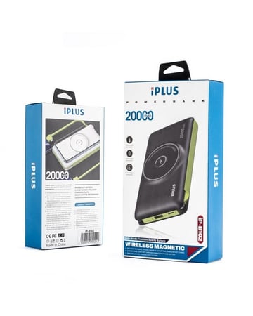 Iplus iP-B102 مغناطيسي لاسلكي بور بانك