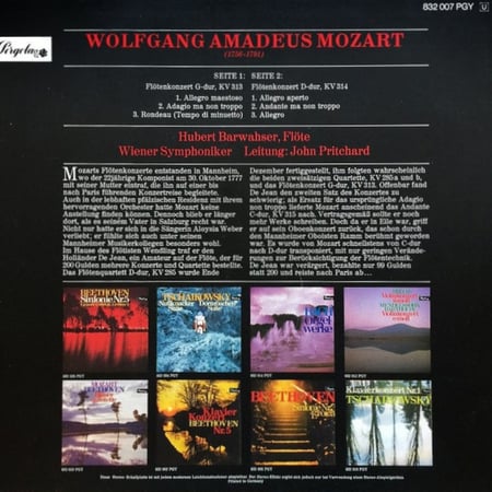 Mozart - Flute Concertos