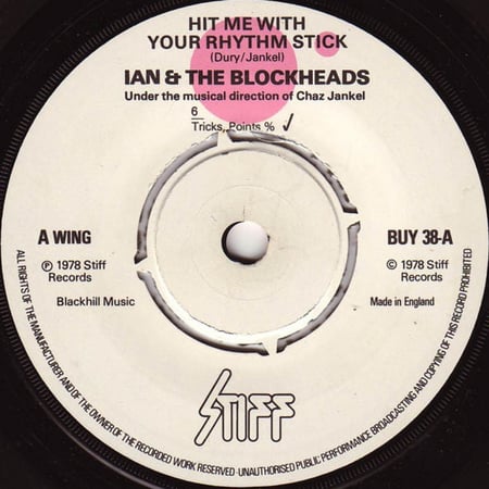 Ian Dury And The Blockheads - Hit Me With Your Rhythm Stick